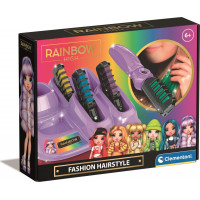 CLEMENTONI Rainbow High Hrebeň s farebnými kriedami na vlasy