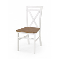 Jedálenská stolička DARIA 2 - biela / jelša