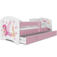 Detská posteľ LUCY so zásuvkou - 180x90 cm - VÍLA