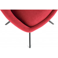 Jedálenská stolička JUSTYNA - červená