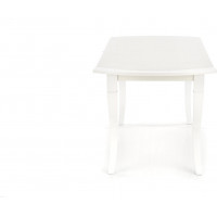 Jedálenský stôl FREDERIK - 160(240)x90x74 cm - rozkladací - biely