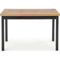 Jedálenský stôl COBE 120x68x77 cm - dub wotan/čierny