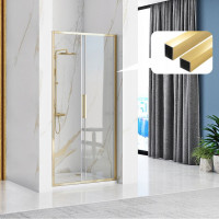Rozširujúca profilová lišta MAXMAX Rea k sprchovým kútom a dverám - zlatá