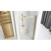 Sprchové dvere MAXMAX Rea RAPID slide 140 cm - zlaté