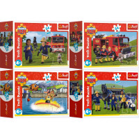 TREFL Displej Puzzle Požiarnik Sam 54 dielikov (40 ks)