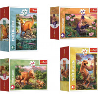 TREFL Displej Puzzle Úžasní dinosaury 54 dielikov (40 ks)