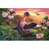 TREFL Displej Puzzle Úžasní dinosaury 54 dielikov (40 ks)