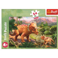 TREFL Displej Puzzle Úžasní dinosaury 54 dielikov (40 ks)