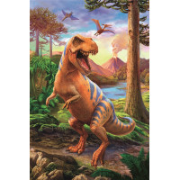 TREFL Displej Puzzle Úžasní dinosaury 54 dielikov (40 ks)