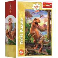 TREFL Displej Puzzle Úžasní dinosaury 54 dielikov (40 ks)