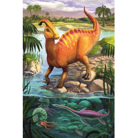 TREFL Displej Puzzle Úžasní dinosaury 54 dielikov (40 ks)
