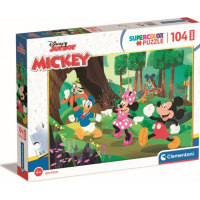 CLEMENTONI Puzzle Mickey a priatelia MAXI 104 dielikov