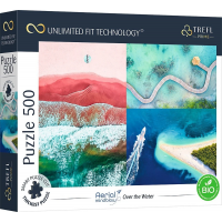 TREFL Puzzle UFT Aerial Mindblow: Nad vodou 500 dielikov