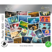 TREFL Puzzle UFT Disney 100 rokov: Retro plagáty 1000 dielikov