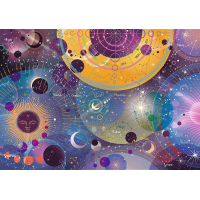 TREFL Puzzle UFT Vesmírna mágia: Súhvezdie 1000 dielikov