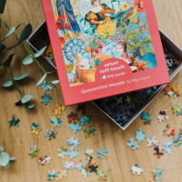 TREFL Puzzle UFT Velvet Soft Touch: Nálady v karanténe 500 dielikov