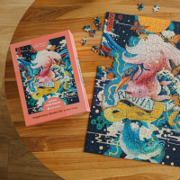 TREFL Puzzle UFT Velvet Soft Touch: Nespútaný svet života 500 dielikov