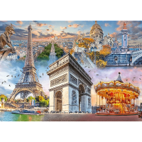 TREFL Puzzle Víkend v Paríži 2000 dielikov