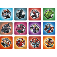TREFL Sada 3v1 Avengers: Hrdinovia v akcii (2x puzzle + pexeso)