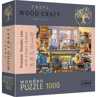 TREFL Wood Craft Origin puzzle Starožitníctvo 1000 dielikov