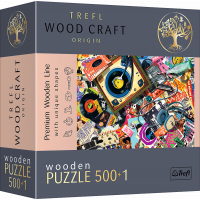 Trefl Wood Craft Origin puzzle Vo svete hudby 501 dielikov