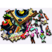Trefl Wood Craft Origin puzzle Vo svete hudby 501 dielikov