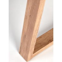 Písací stôl SNAPE - šedý/dub votan