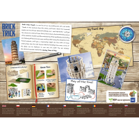 TREFL BRICK TRICK Travel: Šikmá veža v Pise L