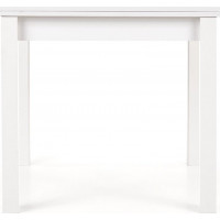 Jedálenský stôl CONOR - 80(160)x80x76 - rozkladací - biely