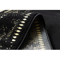 Behúň Gloss 408C 86 geometric black/gold