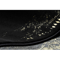 Behúň Gloss 408C 86 geometric black/gold