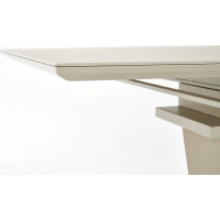 Jedálenský stôl SAMUEL - 140 (180) x80x76 cm - rozkladací - béžový mat