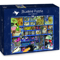 BLUEBIRD Puzzle Modrá kolekcia 1000 dielikov