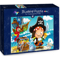 BLUEBIRD Puzzle Poklad pirátov 48 dielikov
