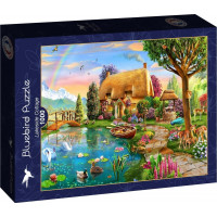BLUEBIRD Puzzle Chata pri jazere 1000 dielikov