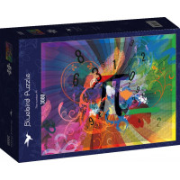 BLUEBIRD Puzzle Číslo Pí 3000 dielikov