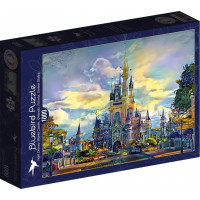 BLUEBIRD Puzzle Disney World zámok, Orlando, Florida, USA 1000 dielikov
