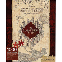 AQUARIUS Puzzle Harry Potter: Záškodnícku mapu 1000 dielikov