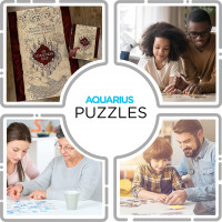 AQUARIUS Puzzle Harry Potter: Záškodnícku mapu 1000 dielikov