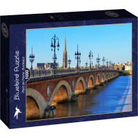 BLUEBIRD Puzzle Kamenný most, Bordeaux 1000 dielikov