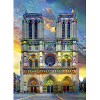 BLUEBIRD Puzzle Katedrála Notre-Dame, Paríž 1000 dielikov