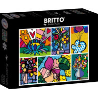 BLUEBIRD Puzzle Koláž: Kvety 2000 dielikov