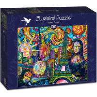BLUEBIRD Puzzle Kultové cestovanie 1000 dielikov