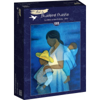 BLUEBIRD Puzzle Matka a deti 1000 dielikov