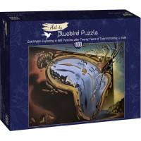 BLUEBIRD Puzzle Mäkké hodinky 1000 dielikov
