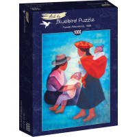 BLUEBIRD Puzzle Peruánska rodina 1000 dielikov