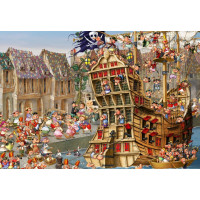 BLUEBIRD Puzzle Piráti 1000 dielikov