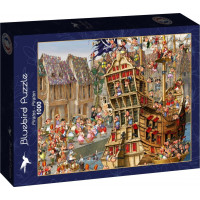 BLUEBIRD Puzzle Piráti 1000 dielikov