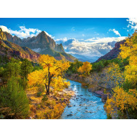 CASTORLAND Puzzle Jeseň v národnom parku Zion, USA 3000 dielikov