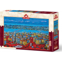 ART PUZZLE Puzzle Príbeh Istanbulu 1000 dielikov
